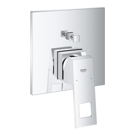 GROHE EUROCUBE CONCEAL BATH MIXER TRIM + RAPIDO